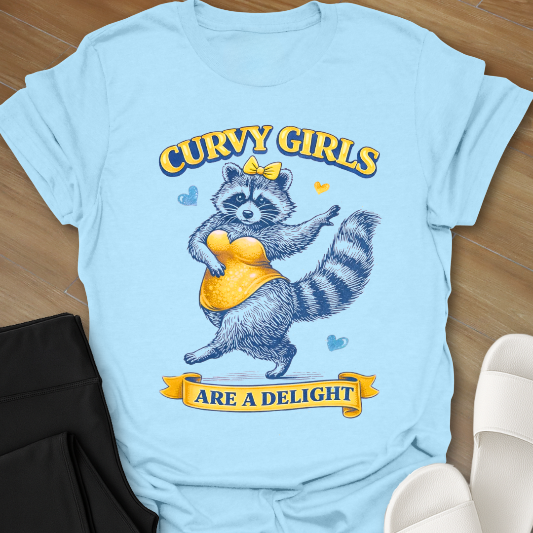 Curvy Girls Are A Delight T-Shirt