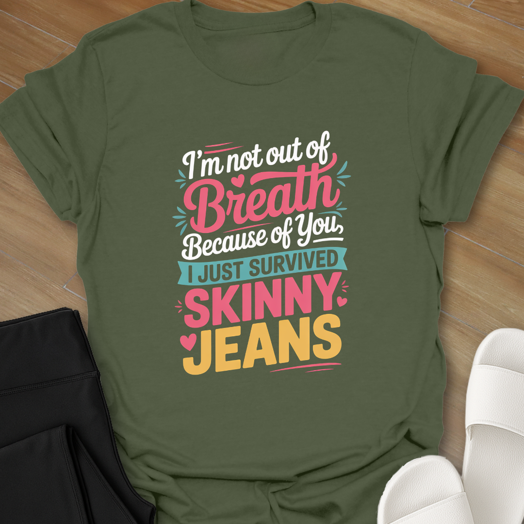 Curvy Girl Vs Skinny Jeans T-Shirt