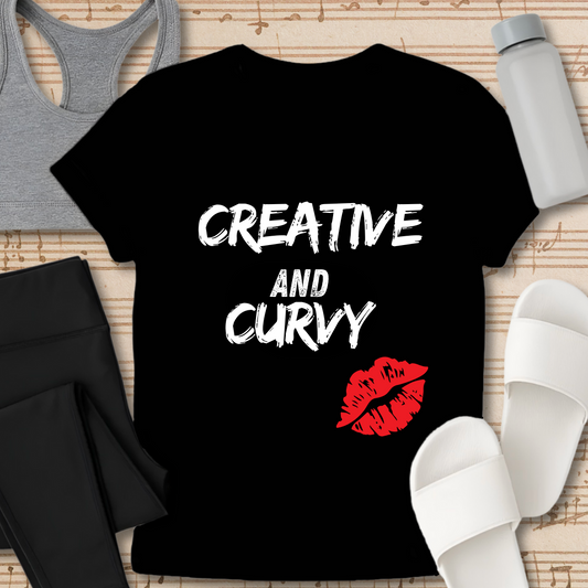 Creative and Curvy T-Shirt