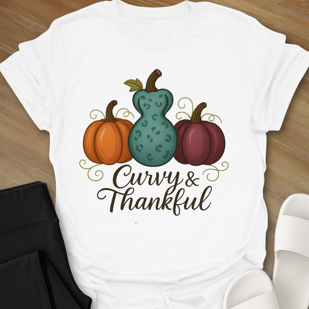 Curvy & Thankful T-Shirt