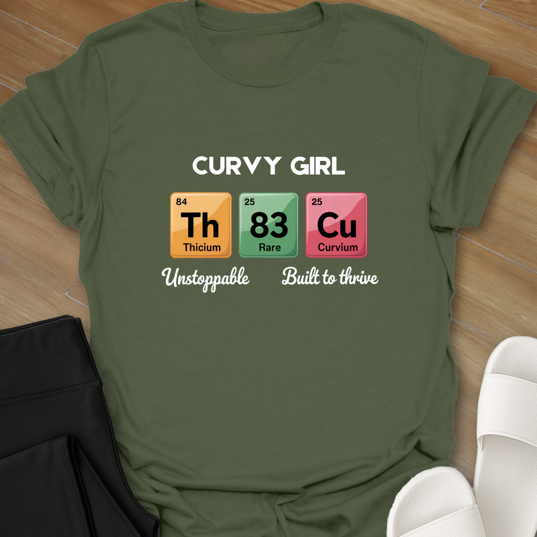 Thiccium Curvy Girl T-Shirt