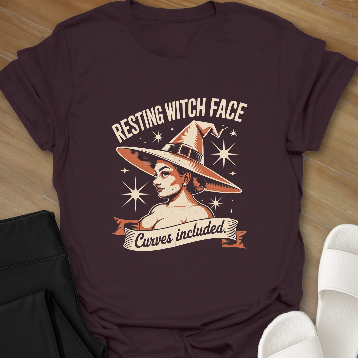 Resisting Witch Face T-Shirt