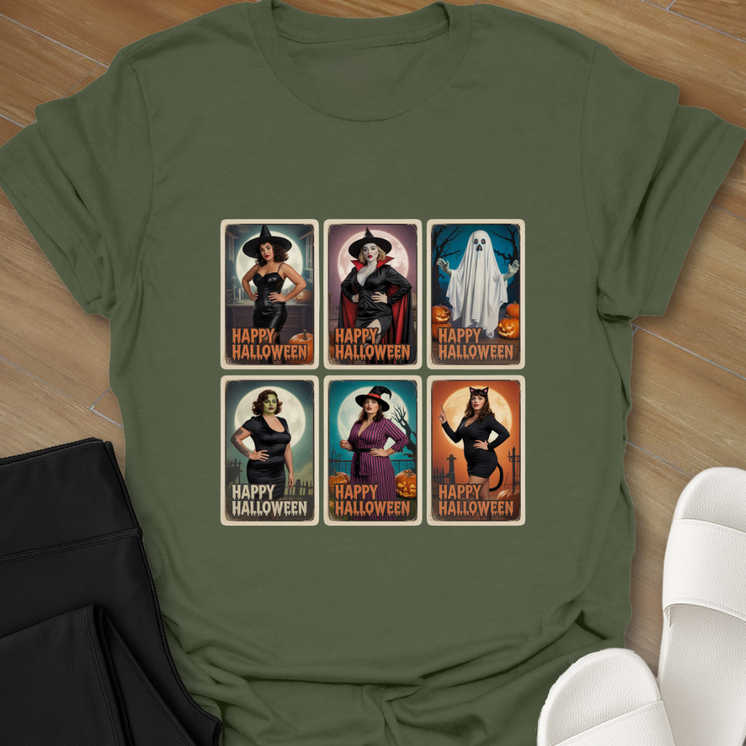 Curvy Girl Halloween T-Shirt