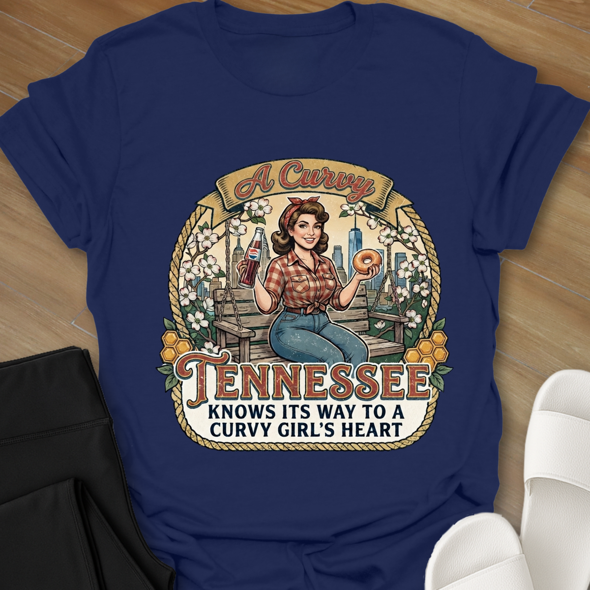 A Curvy Tennessee T-Shirt