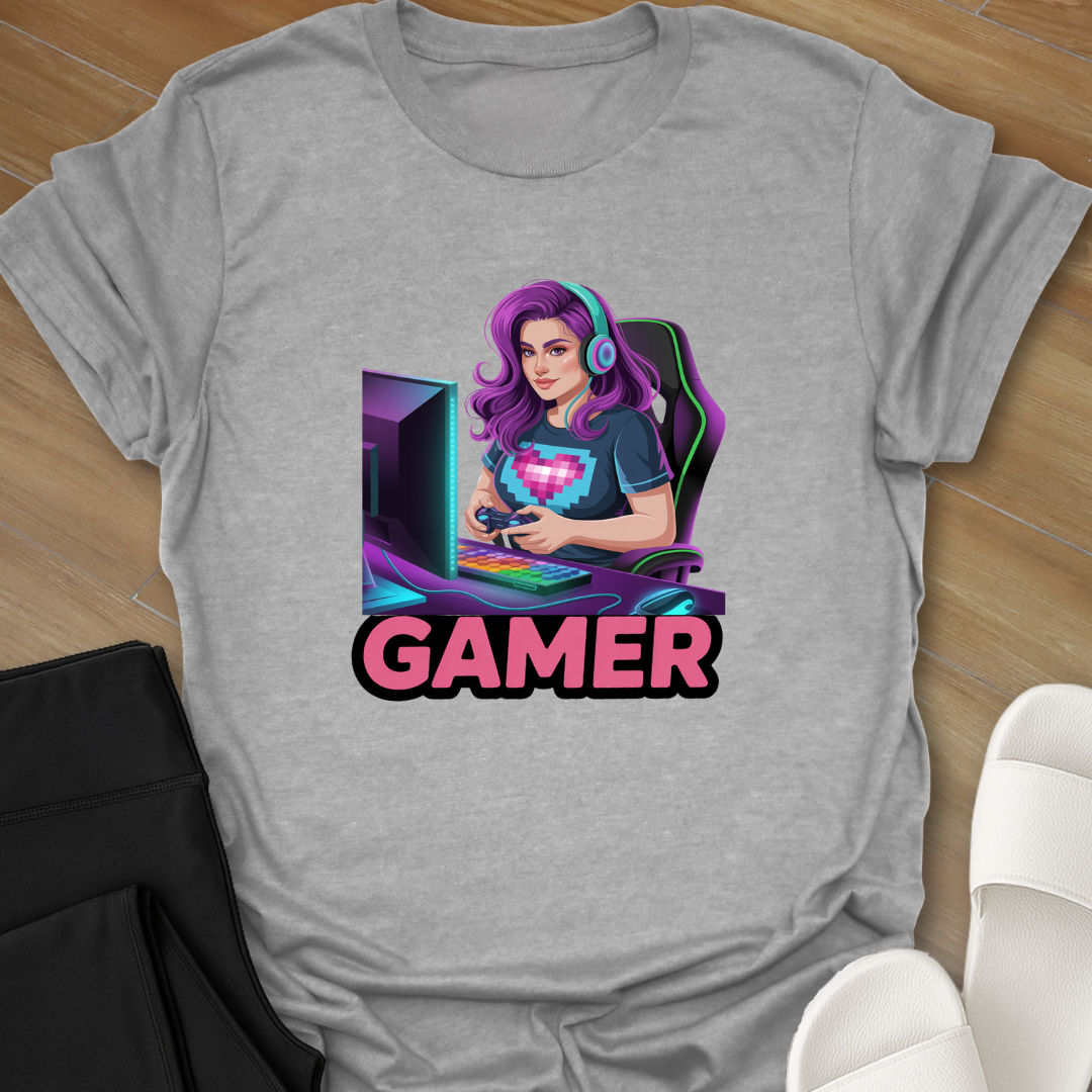 Curvy Gamer T-Shirt