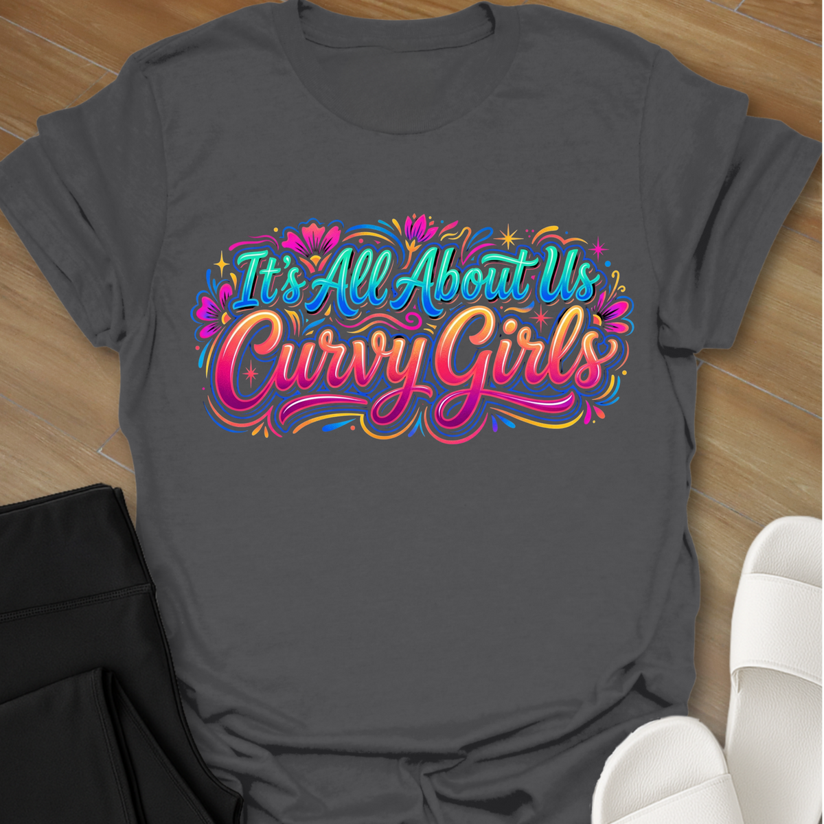 All About Us Curvy Girls T-Shirt