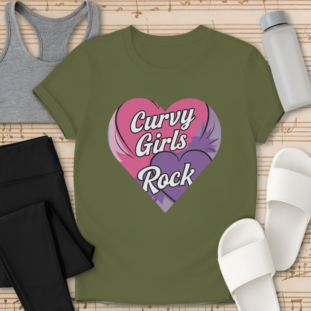 Curvy Hearts T-shirt