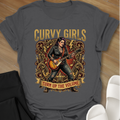 Curvy Girls Turn Up T-Shirt