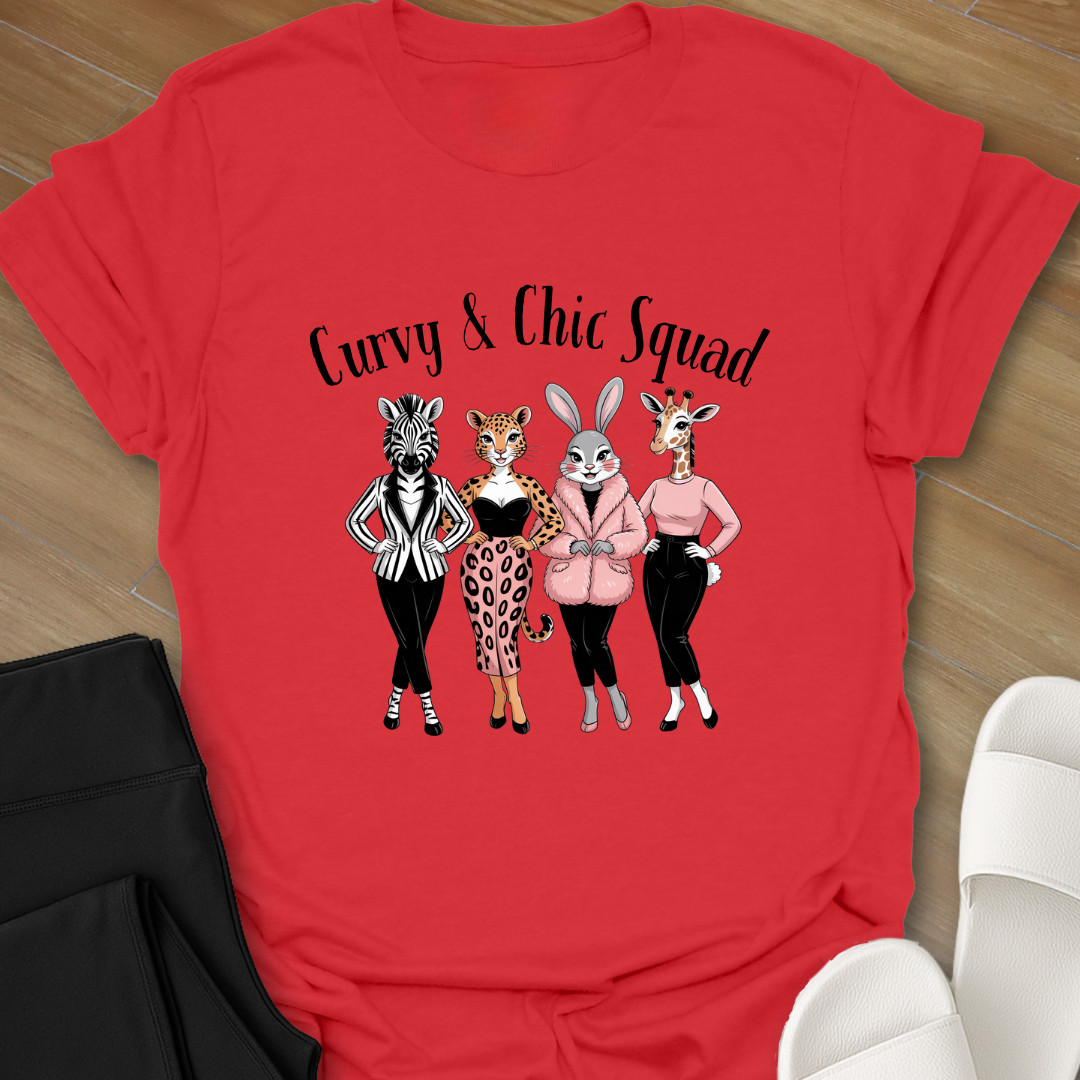 Curvy and Chic Squad T-Shirt