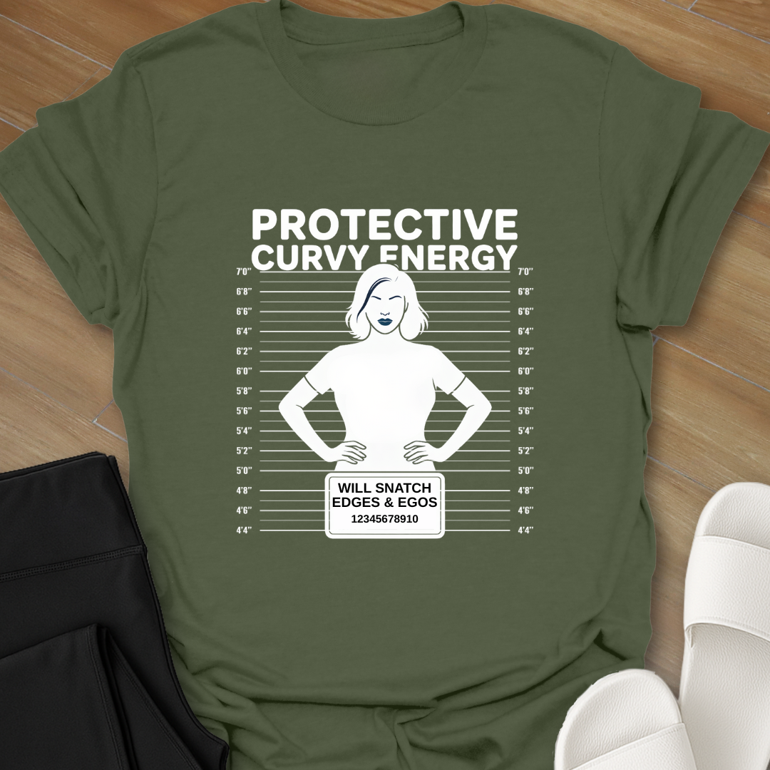 Protective Curvy Mugshot T-Shirt