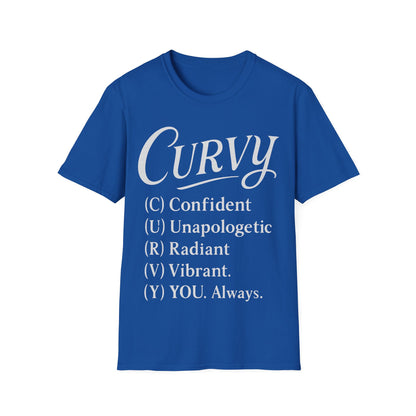 Curvy  - spell it out T-Shirt