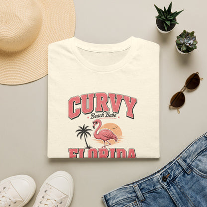 Florida Curvy Beach Babe T-Shirt