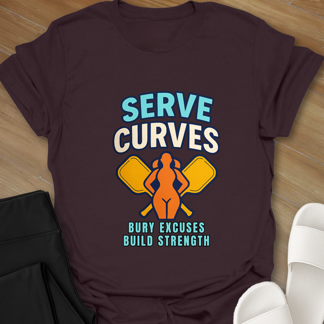Pickleball: Serve the Curves T-Shirt