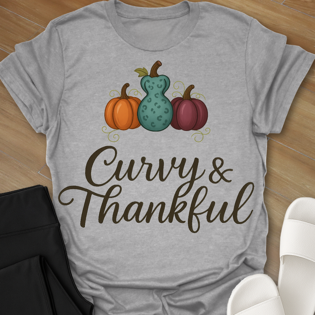 Curvy & Thankful T-Shirt