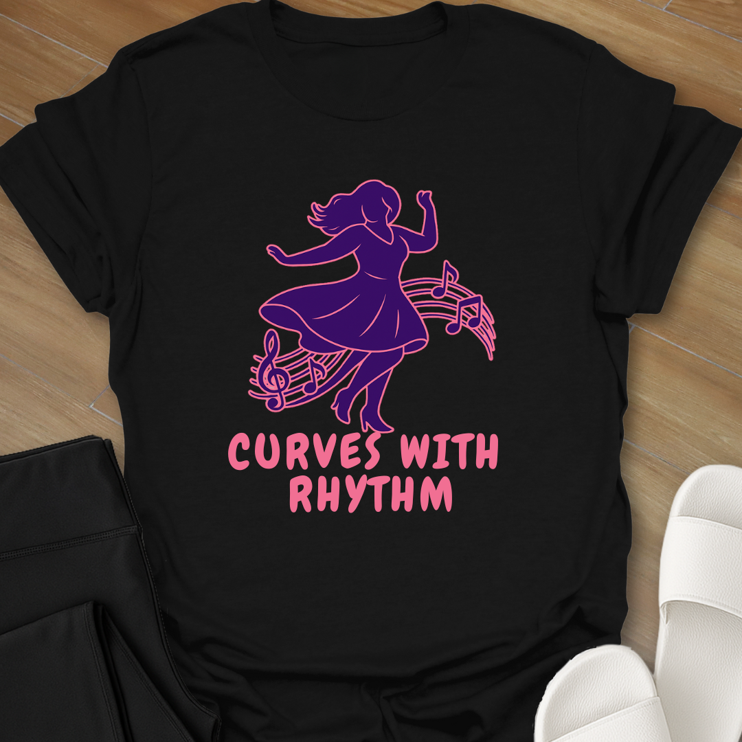 Curves With Rhythm T-Shirt
