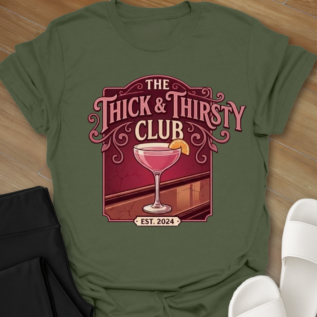 The Thick & Thirsty Club T-Shirt