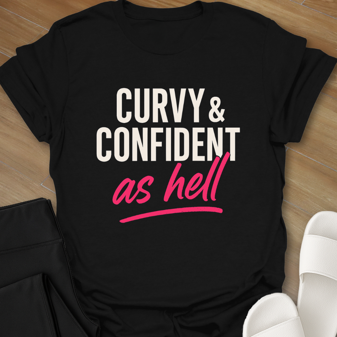 Curvy Girl Confident T-Shirt