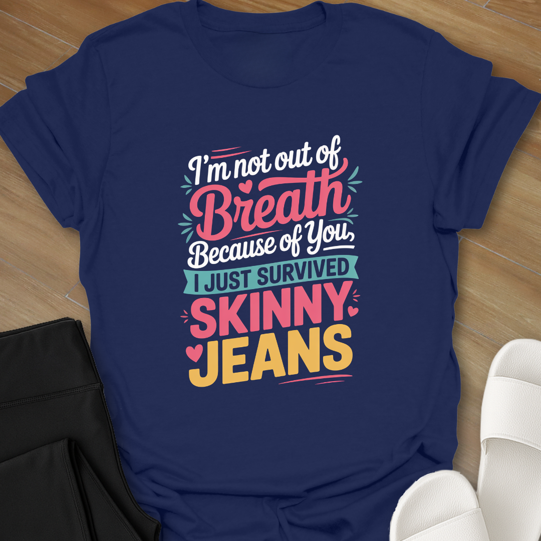 Curvy Girl Vs Skinny Jeans T-Shirt