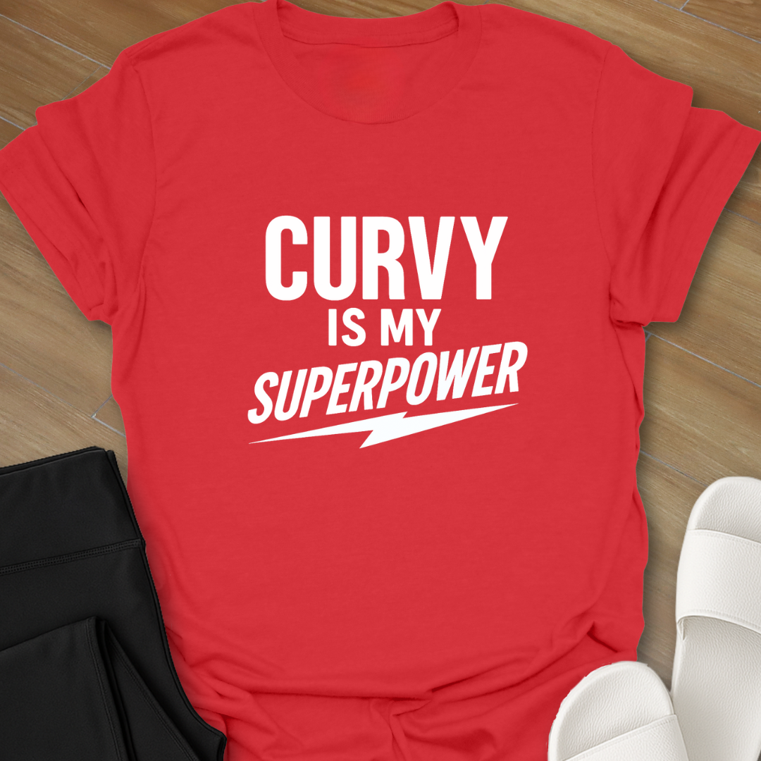 Curvy Is My Superpower T-Shirt