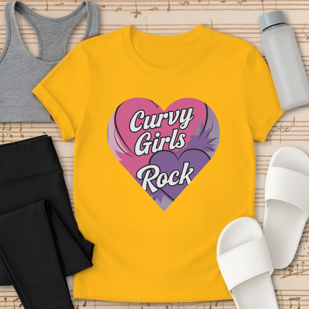 Curvy Hearts T-shirt