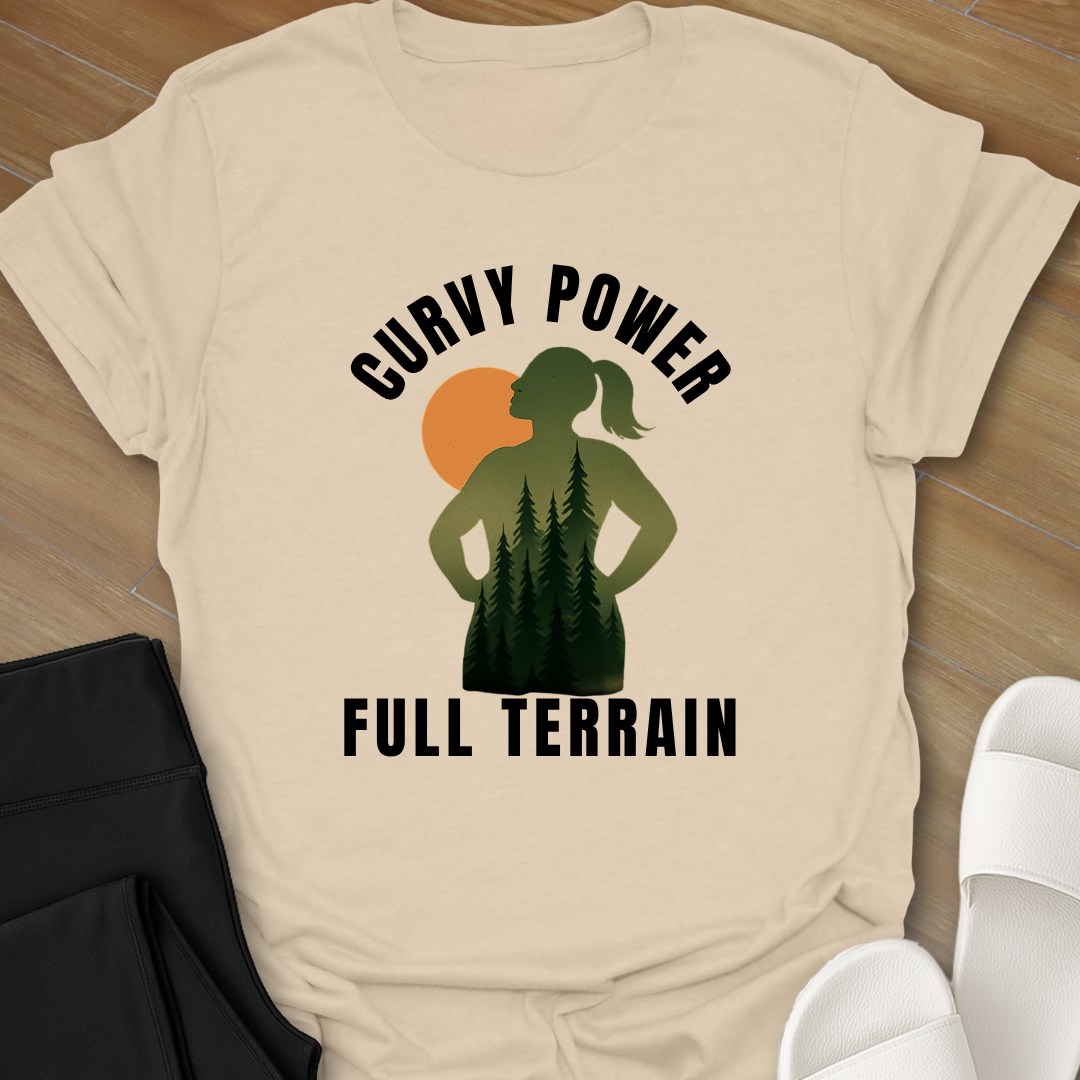 Curvy Girl Full Terrain T-Shirt