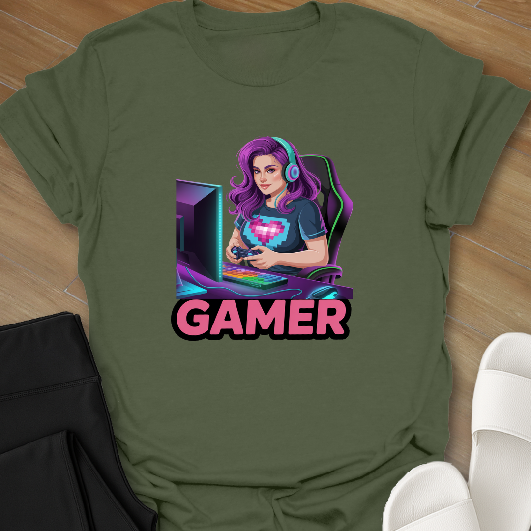 Curvy Gamer T-Shirt