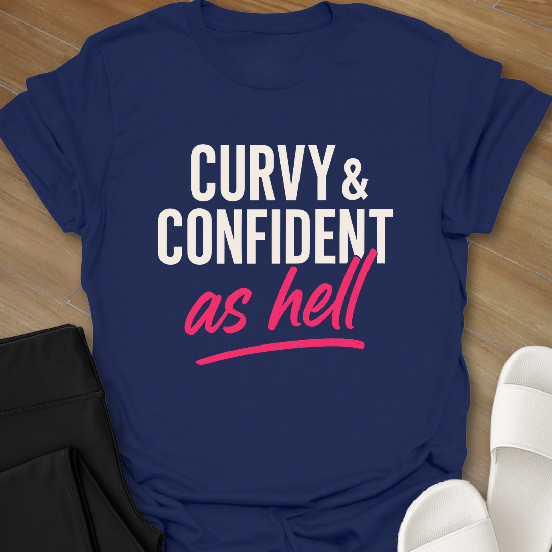 Curvy Girl Confident T-Shirt