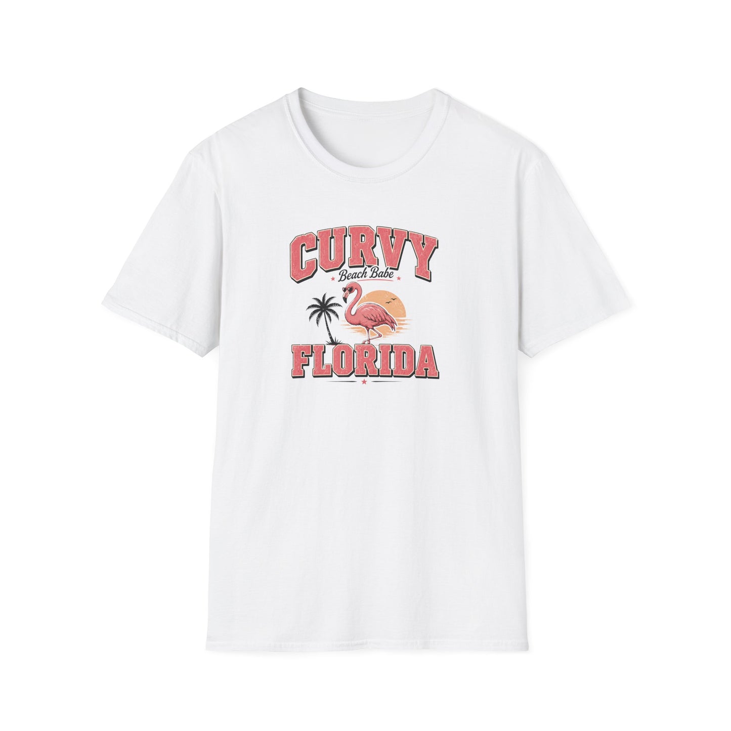 Florida Curvy Beach Babe T-Shirt