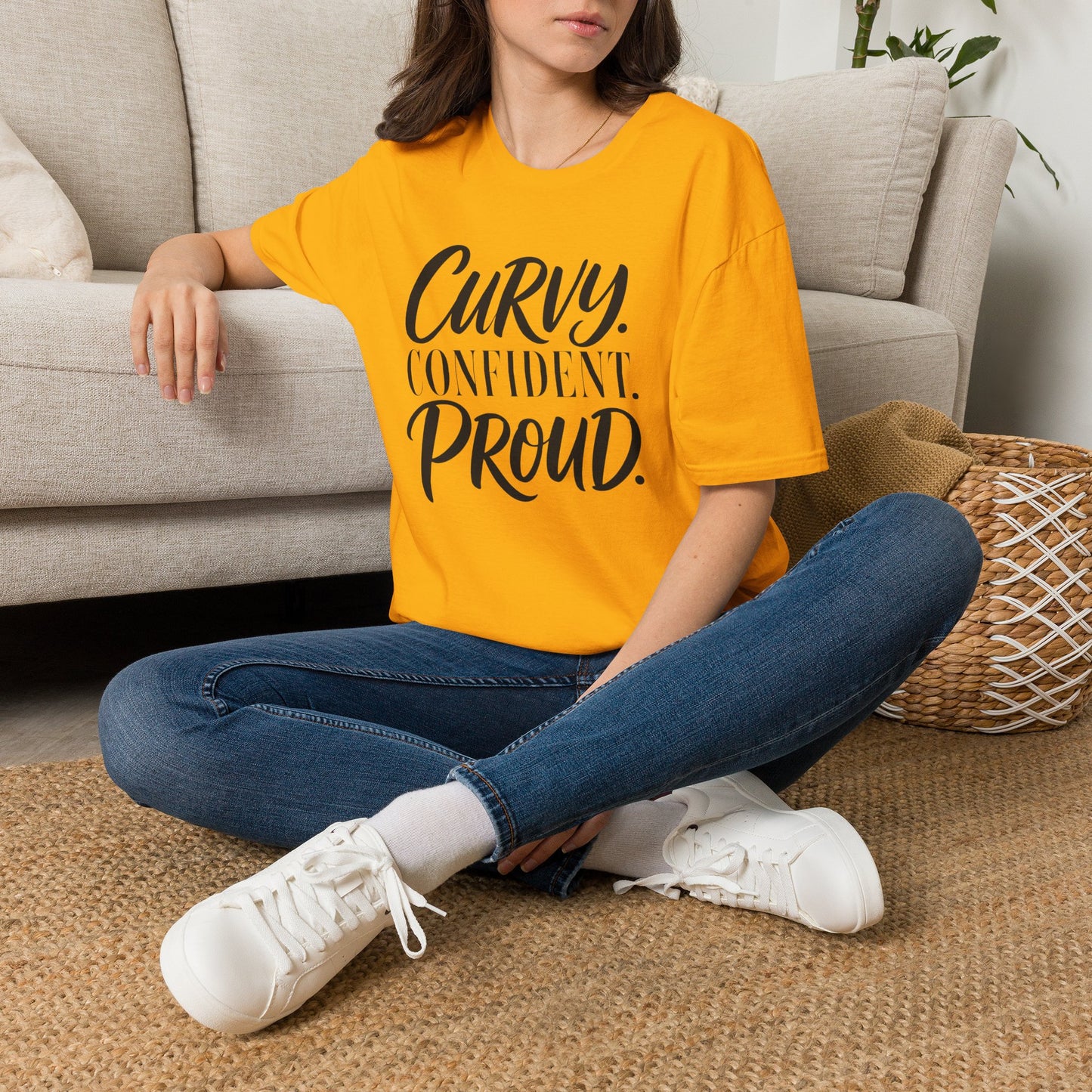 Curvy. Confident. Proud. T-Shirt