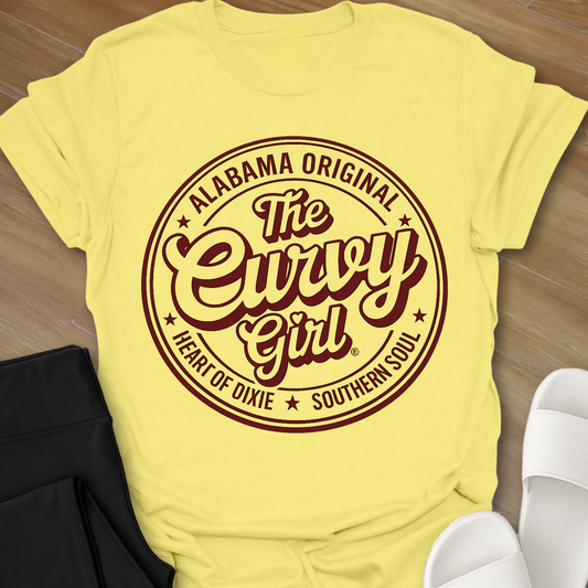 Alabama Original Curvy Girl T-Shirt