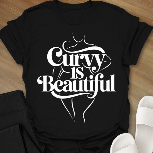 Curvy Is Beautiful T-Shirt