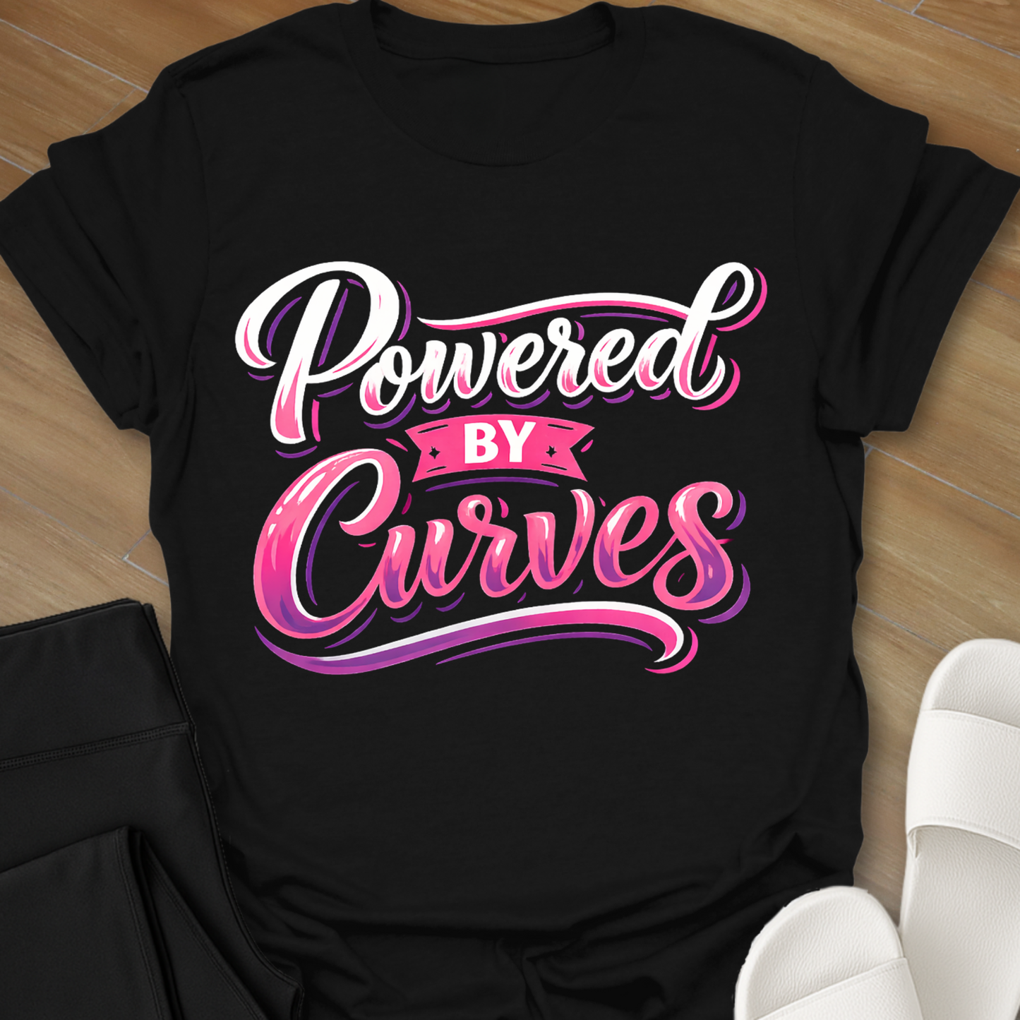 Powered By Curves T-Shirt