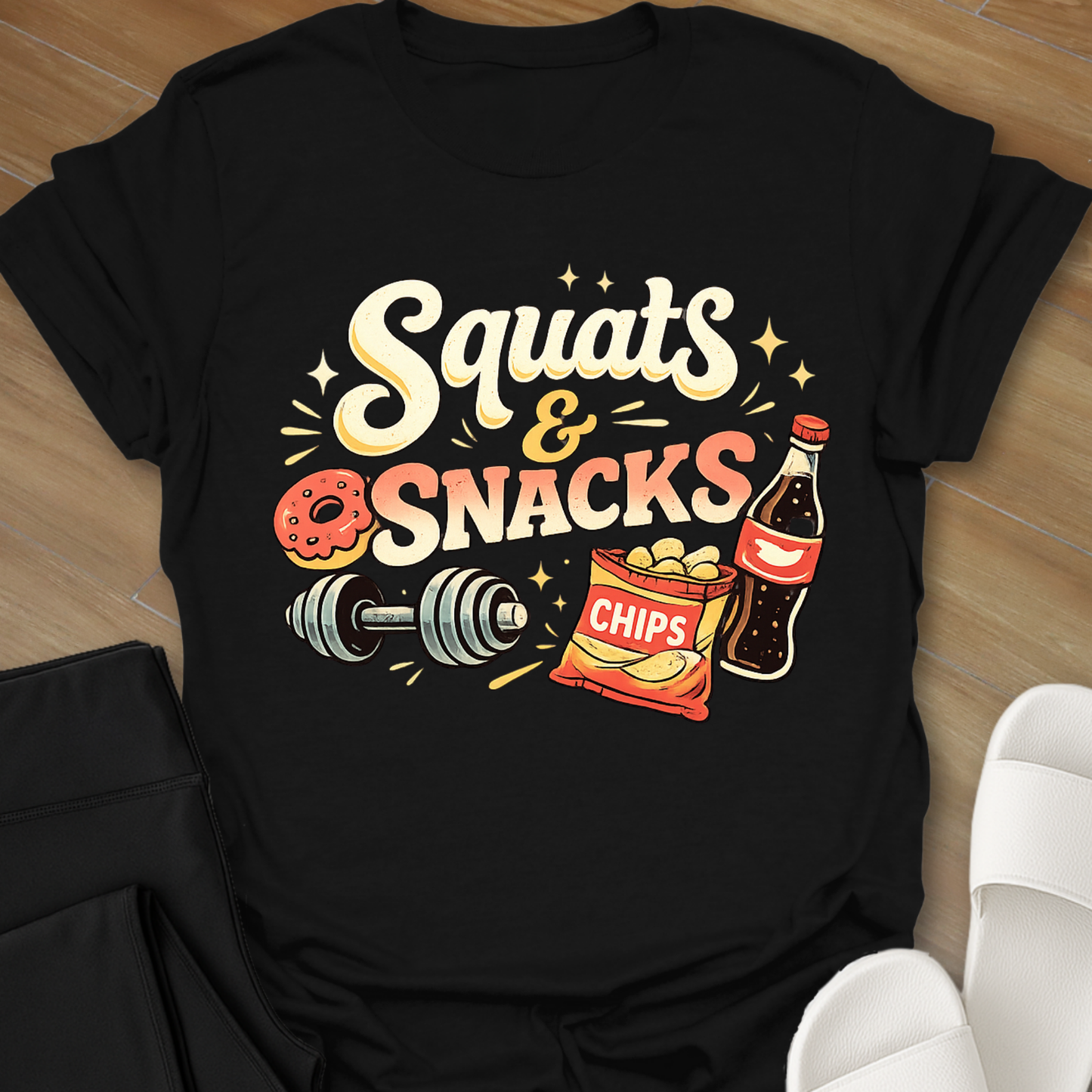 Squats & Snacks T-Shirt