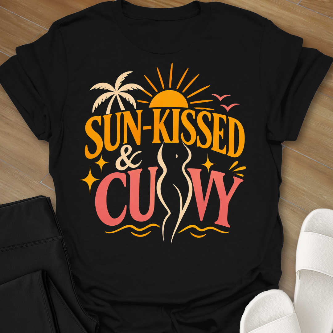 Sun Kissed & Curvy  T-Shirt