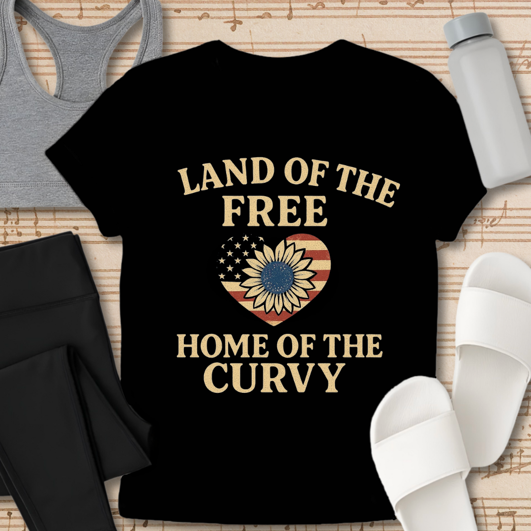 Home Of The Curvy T-Shirt