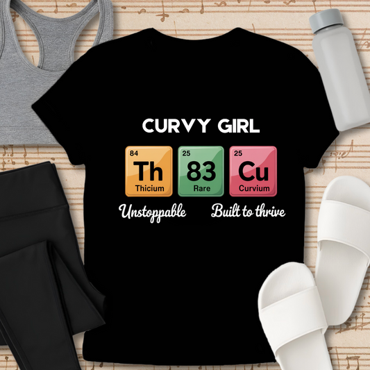 Thiccium Curvy Girl T-Shirt