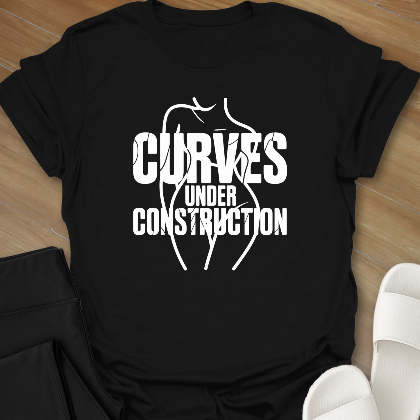 Curves Under Construction T-Shirt