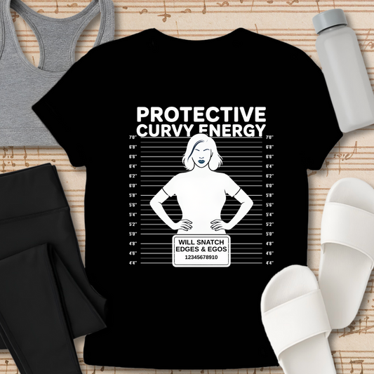 Protective Curvy Mugshot T-Shirt