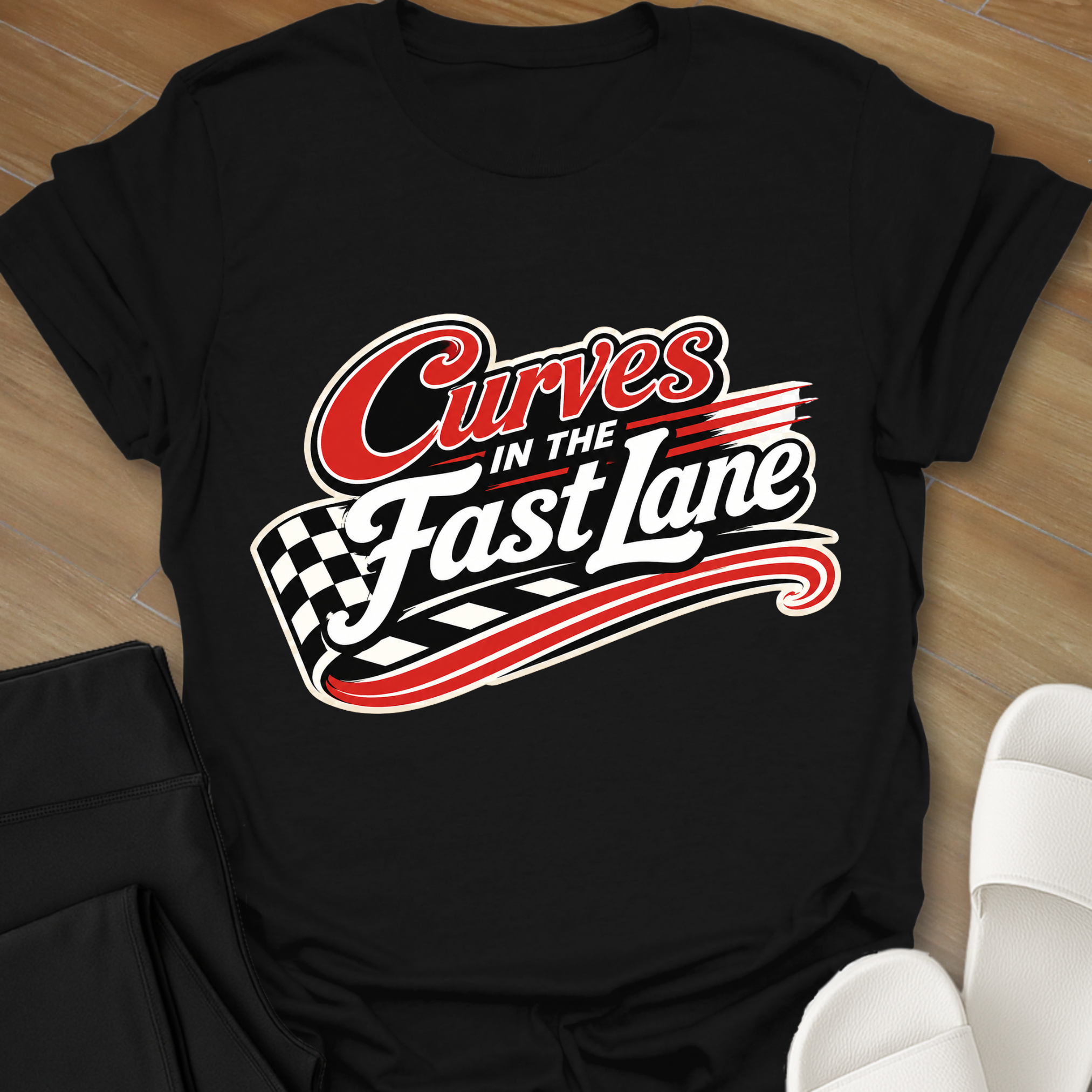Curves in the FAST LANE T-Shirt