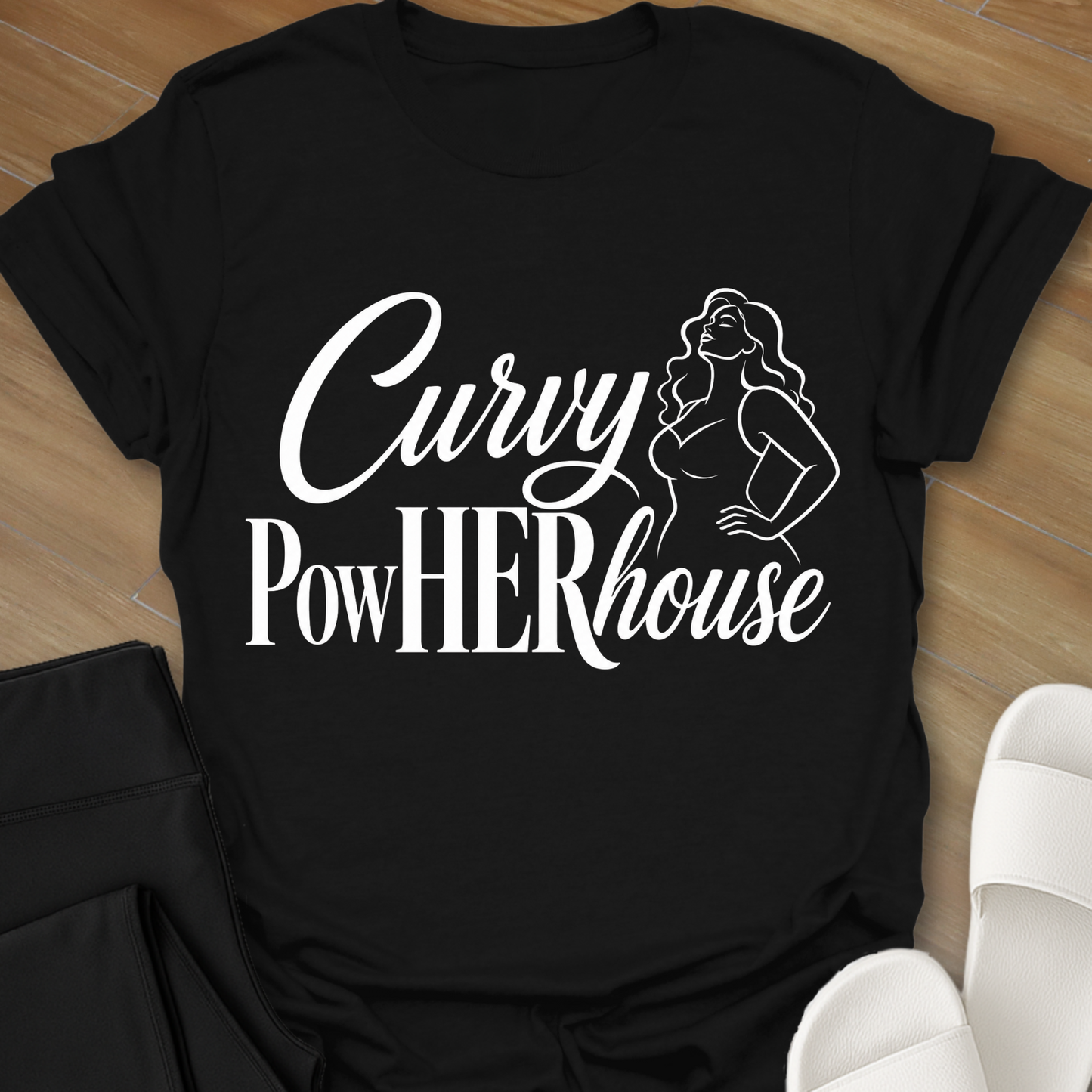 Curvy PowHERhouse T-Shirt