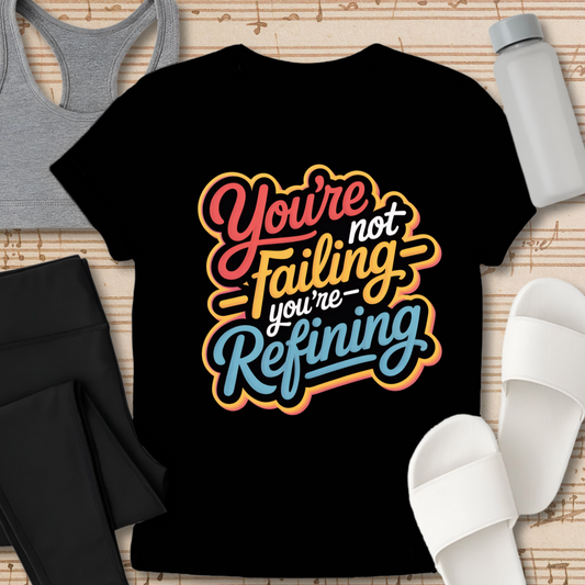 You're Not Failing You're  Refining T-Shirt
