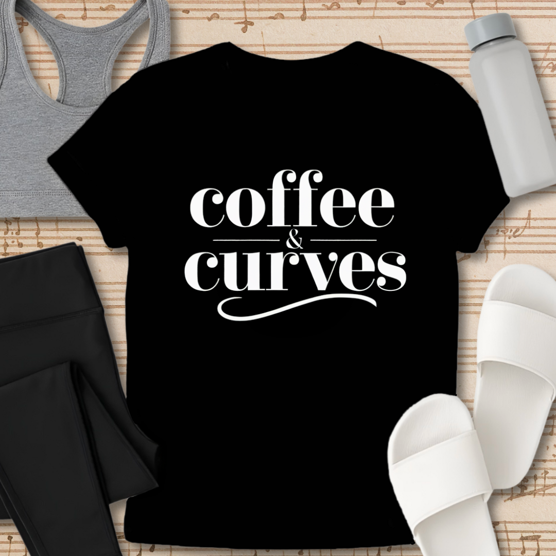 Coffee and Curves T-Shirt