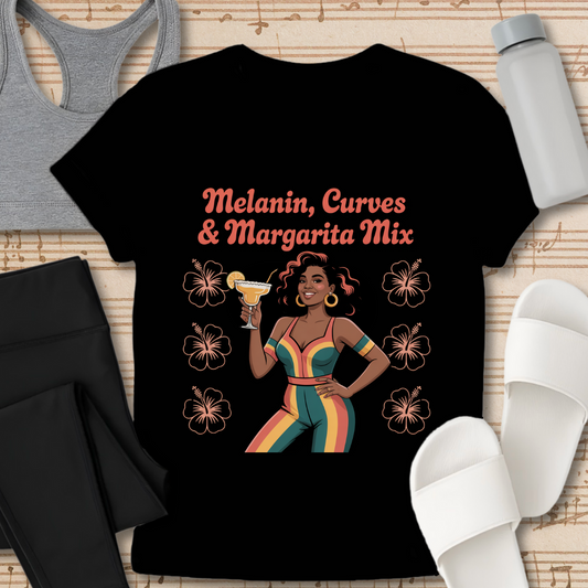 Melanin Curves Vibes T-Shirt