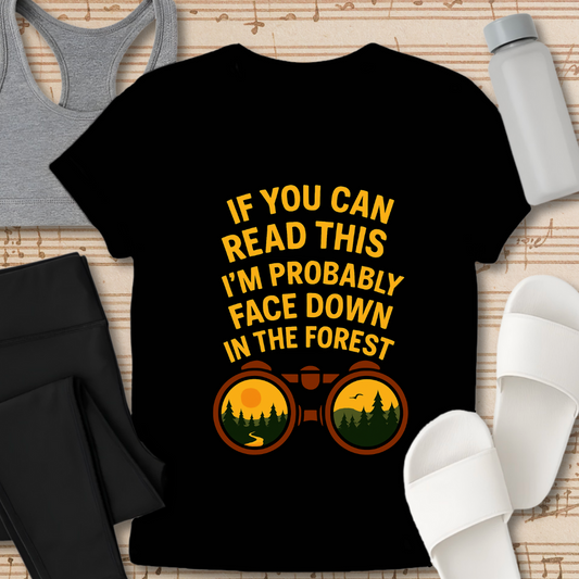 Curvy Girl Forest Hiker T-Shirt