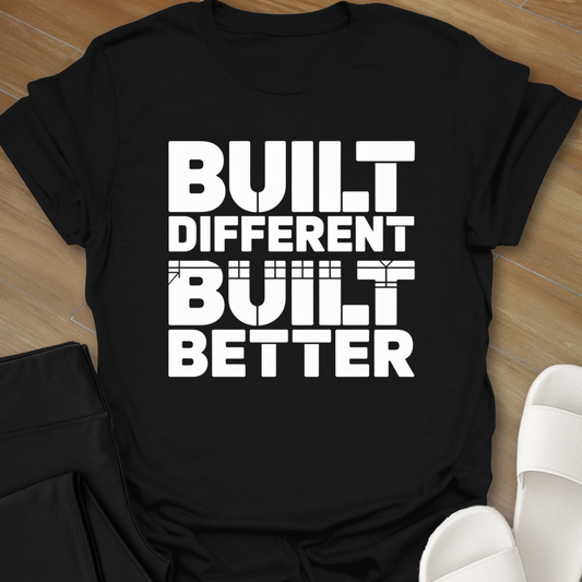 BUilt Different BUilt Better T-Shirt