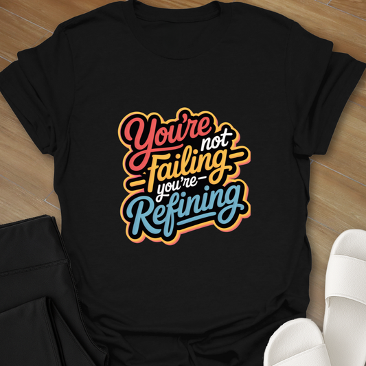 You're Not Failing You're  Refining T-Shirt