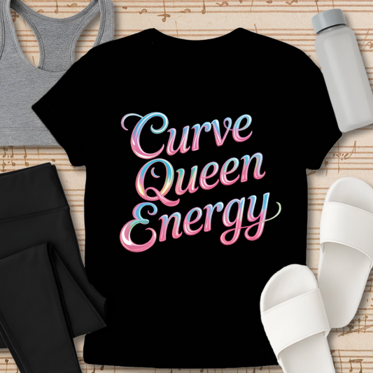 Curvy Queen Energy T-Shirt