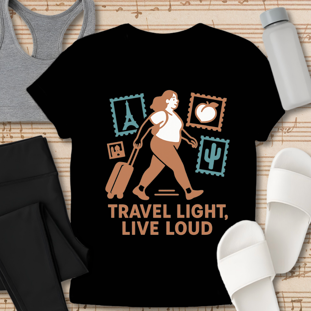 Travel Light Live Loud T-Shirt