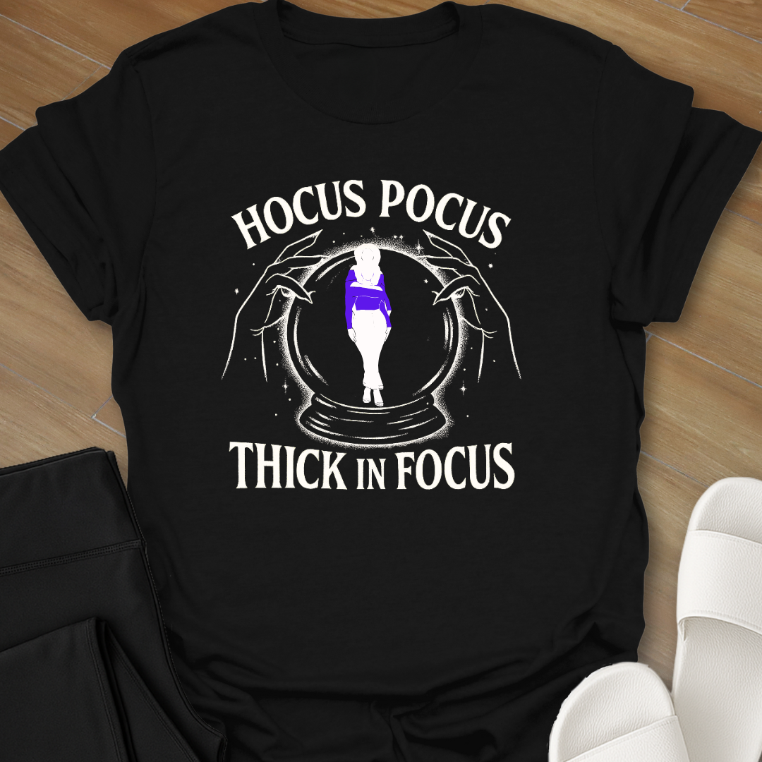 Curvy Thick And Focus T-Shirt