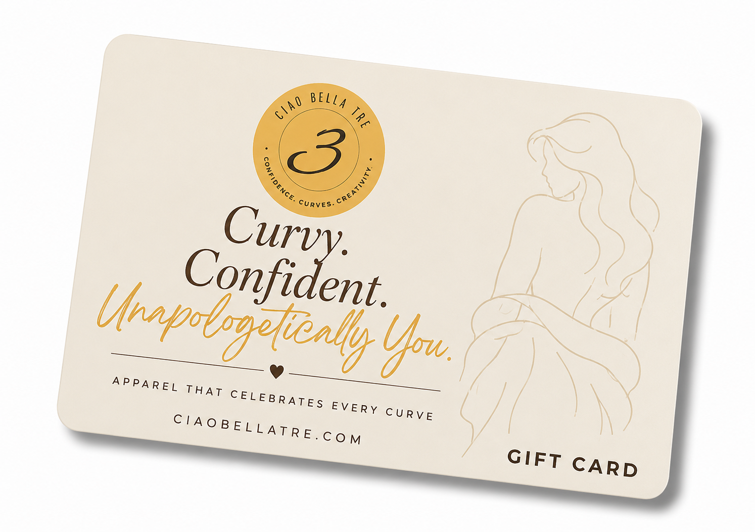 Ciao Bella Tre Gift CArd